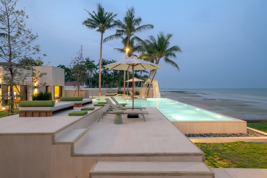 บ้านพักติดทะเล