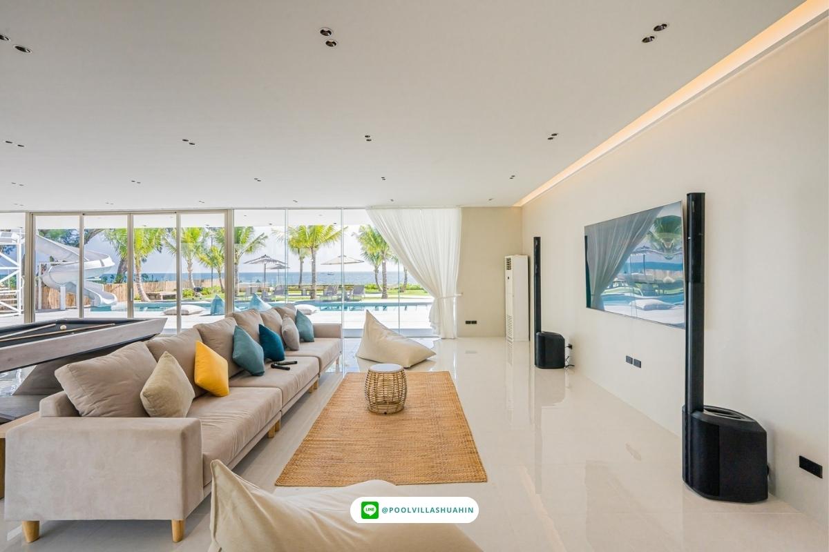 Fresh air beachfront pool villa - Image 17