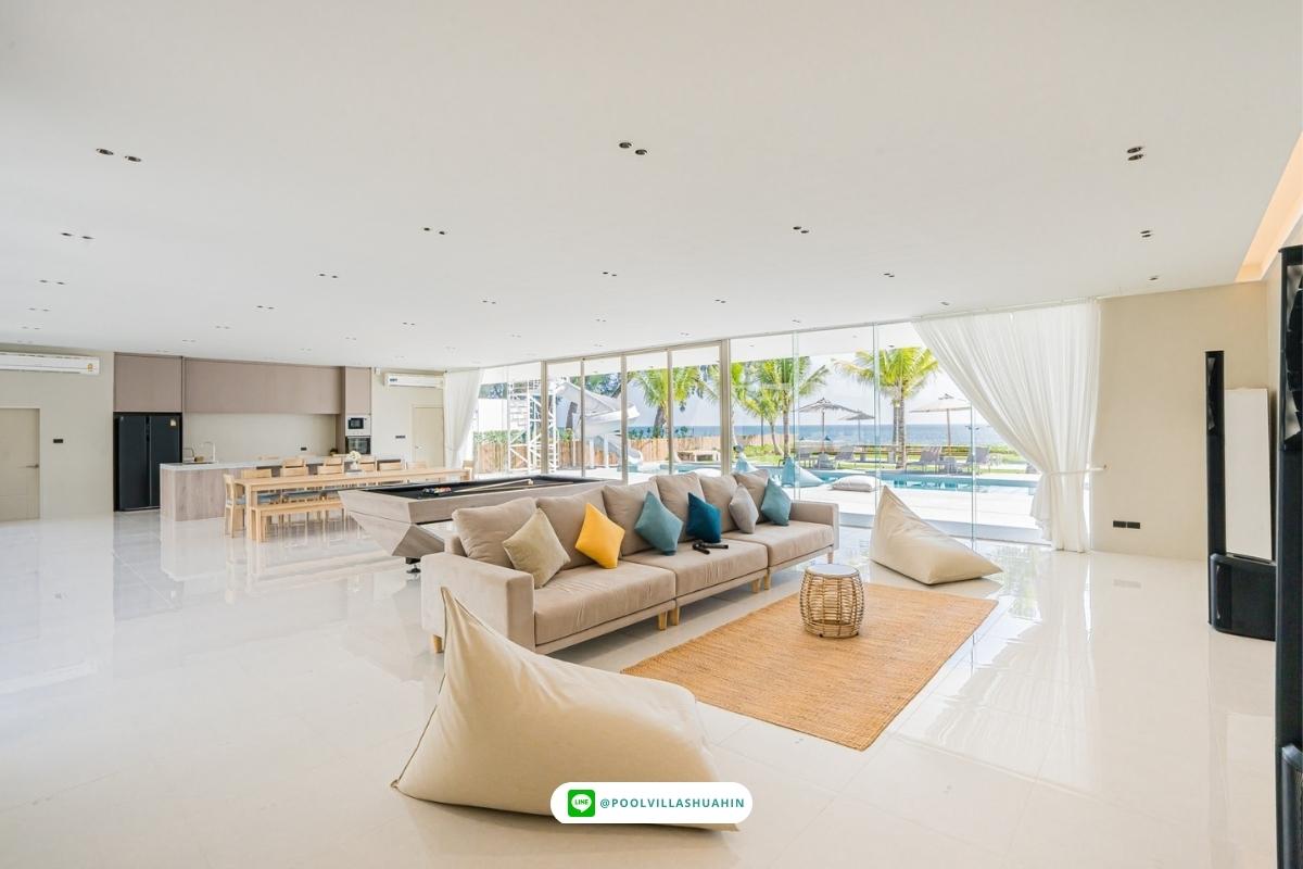 Fresh air beachfront pool villa - Image 18