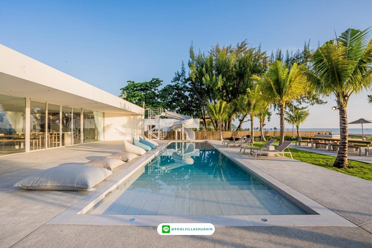 Fresh air beachfront pool villa - Image 2