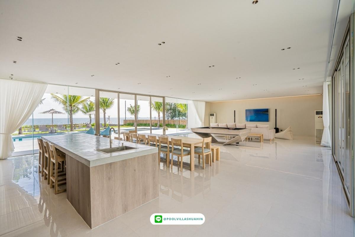 Fresh air beachfront pool villa - Image 23