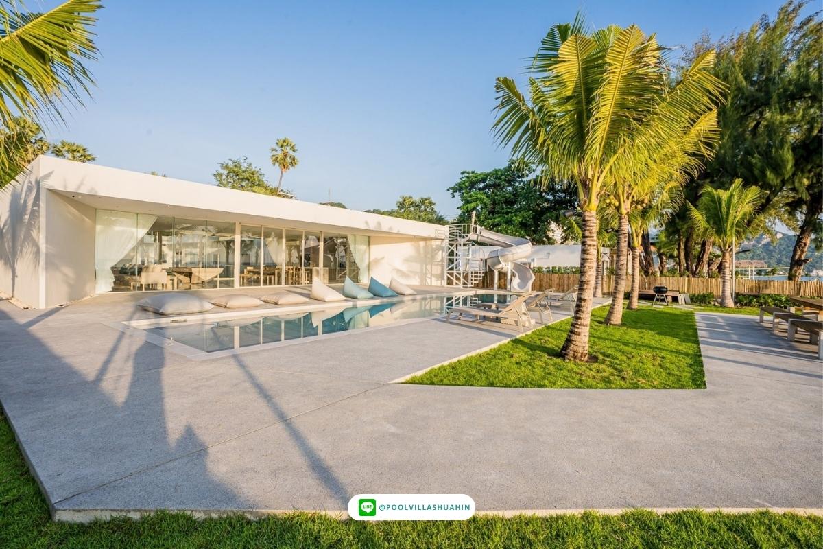 Fresh air beachfront pool villa - Image 42