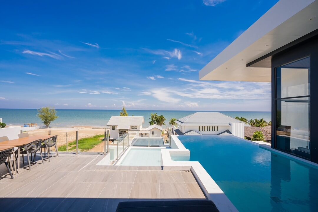 บ้านพักใกล้ทะเล