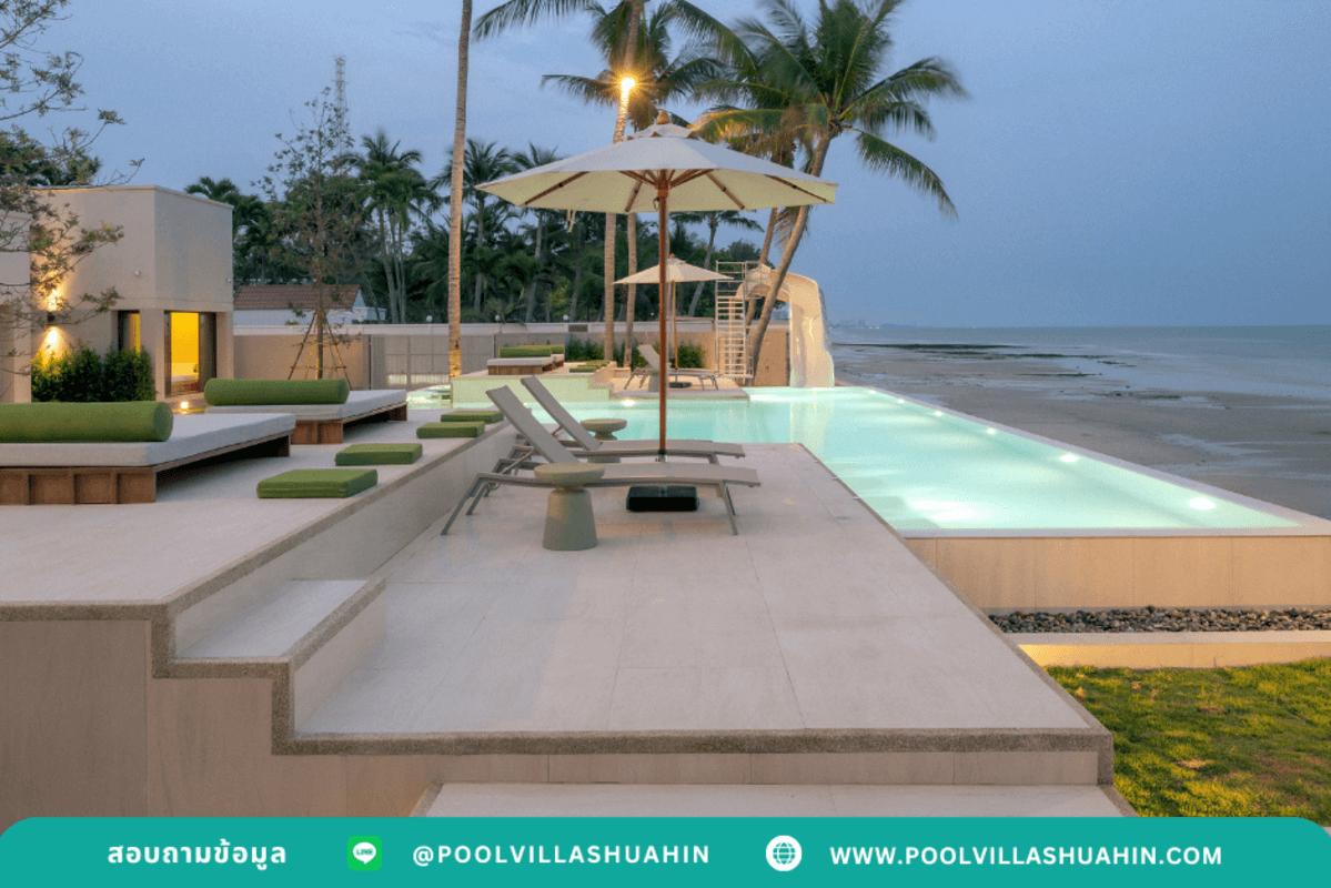 Varisa beachfron pool villa @ Huahin