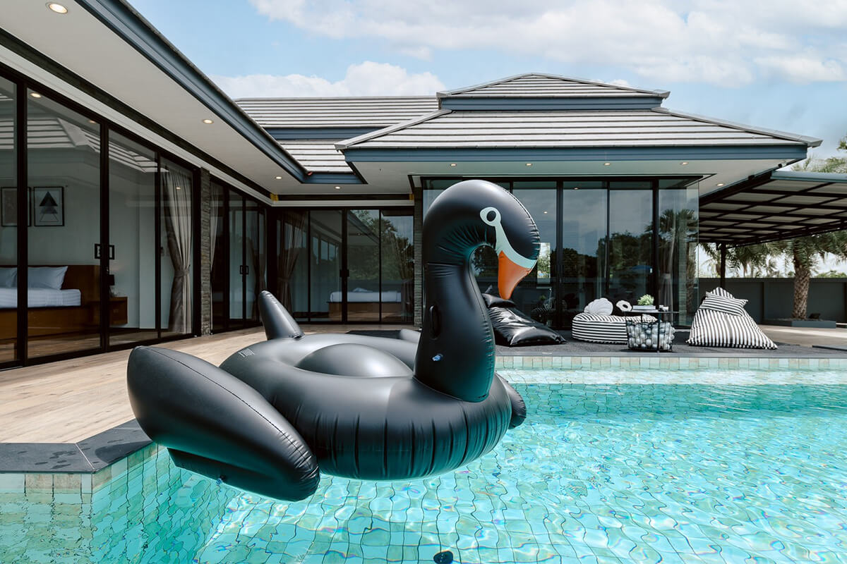 Black onyx pool villa @ Pranburi
