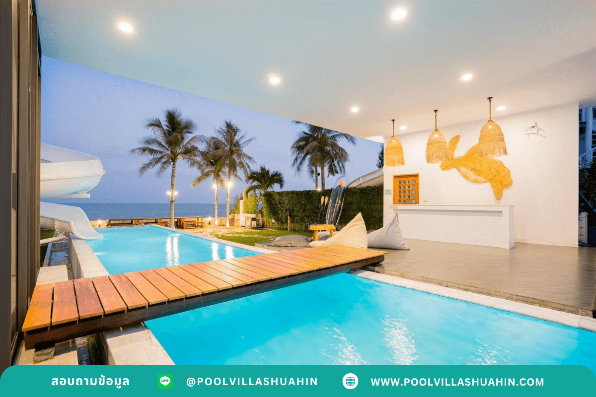 OVER CROSS BEACHFRONT POOL VILLA @ CHA AM - Image 12