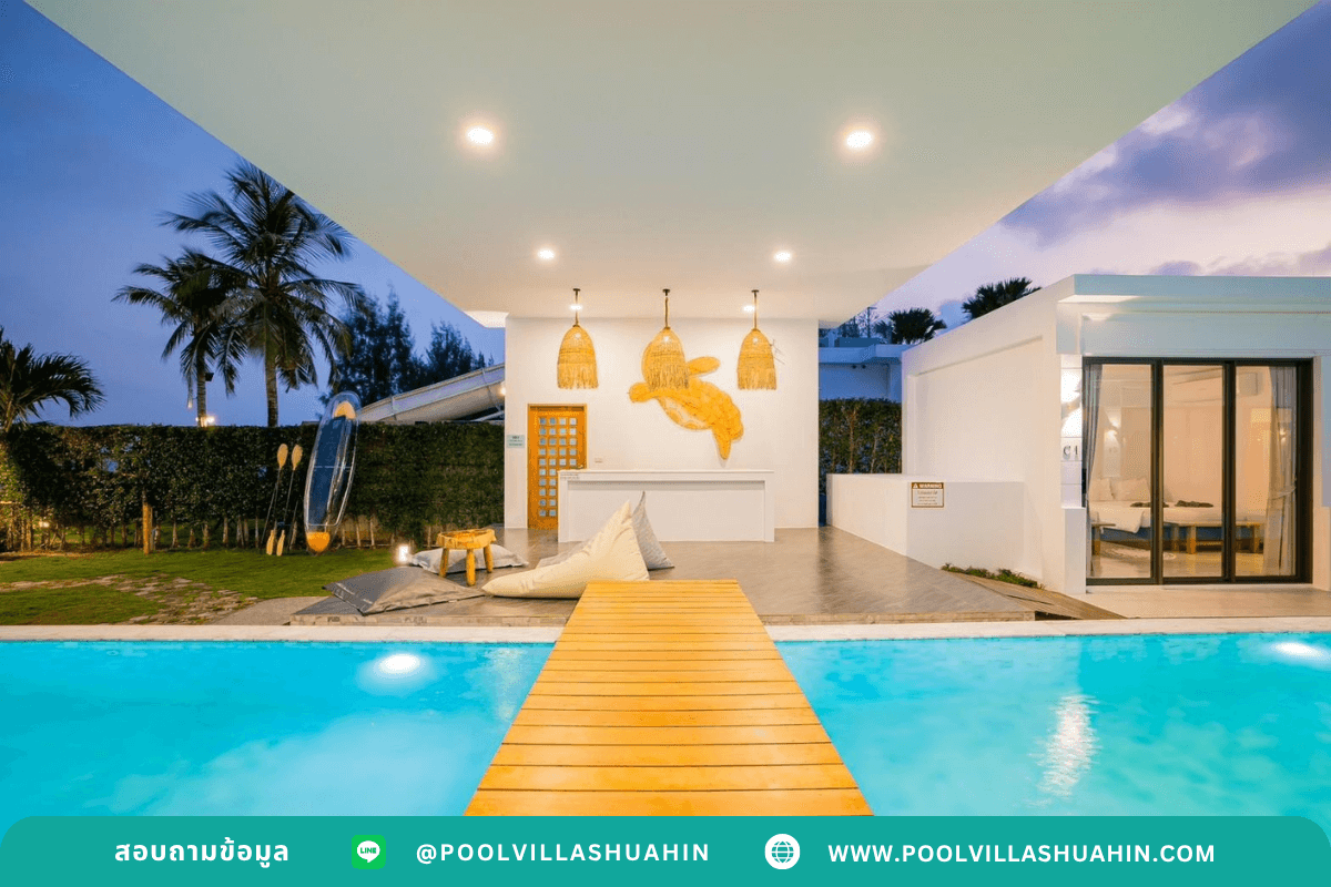 OVER CROSS BEACHFRONT POOL VILLA @ CHA AM - Image 13
