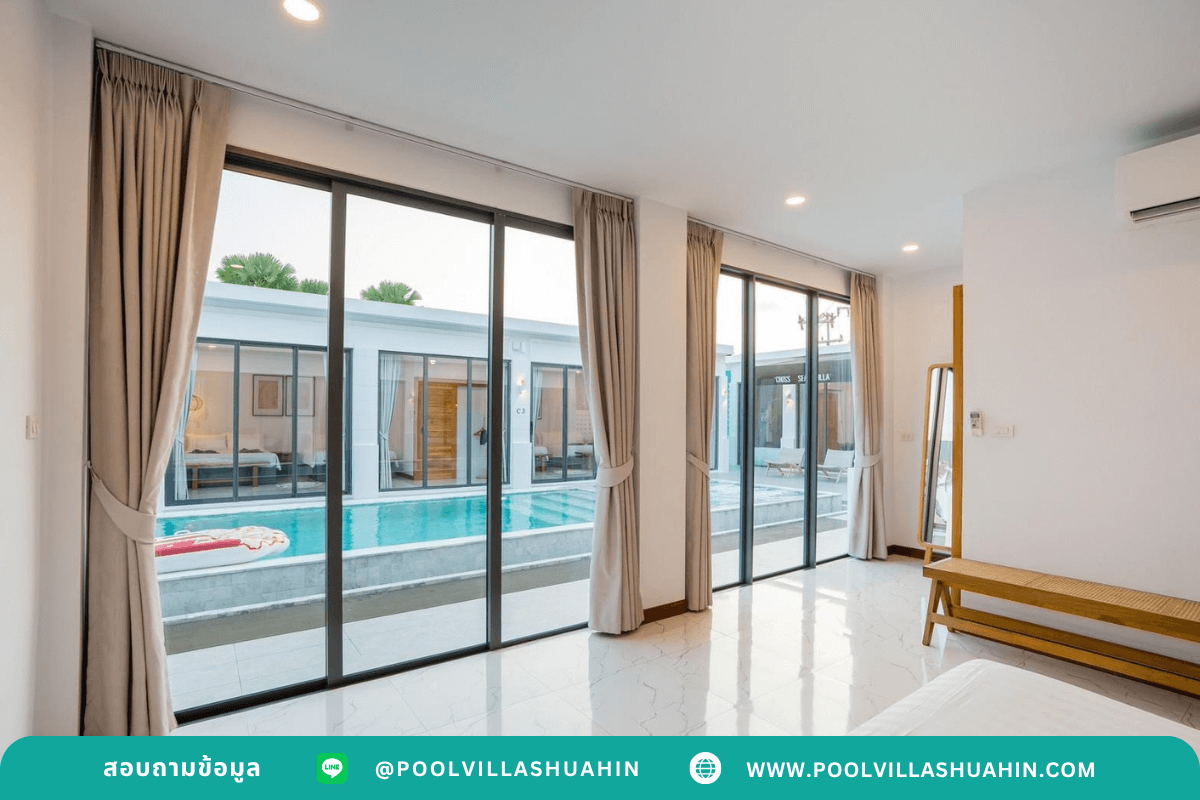 OVER CROSS BEACHFRONT POOL VILLA @ CHA AM - Image 19