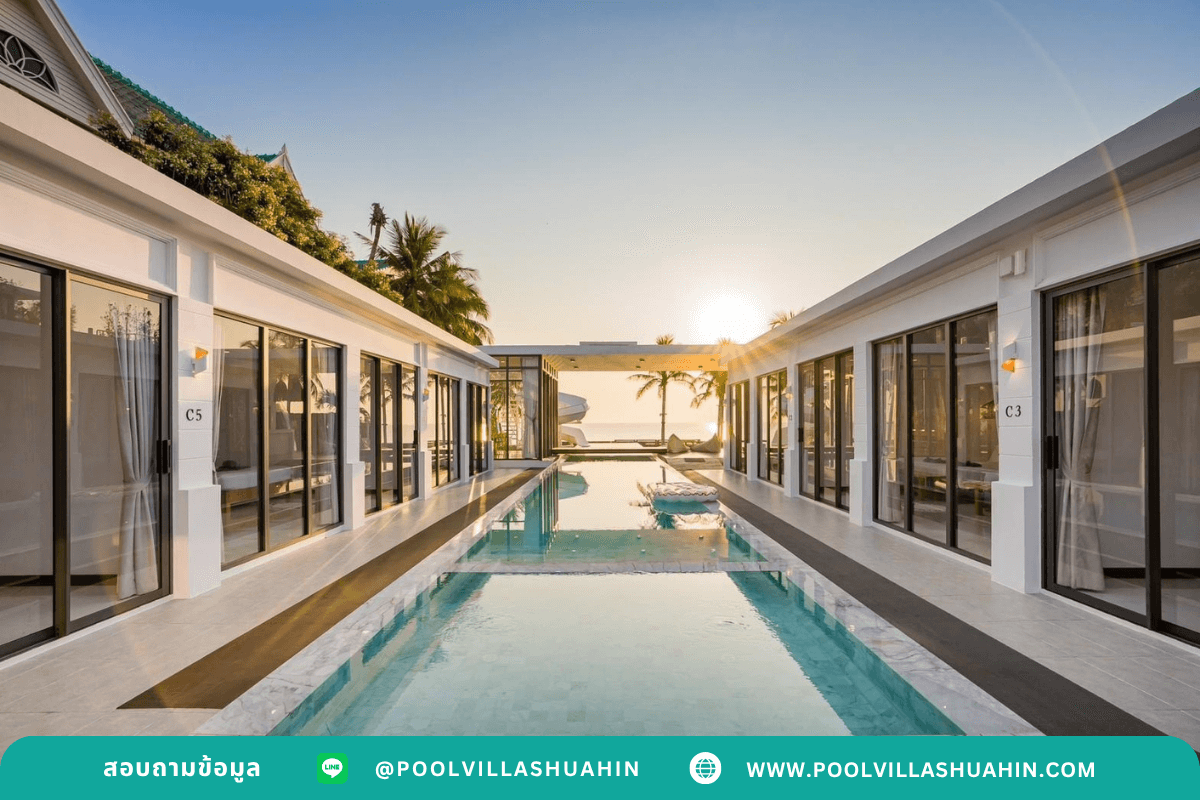 OVER CROSS BEACHFRONT POOL VILLA @ CHA AM - Image 36