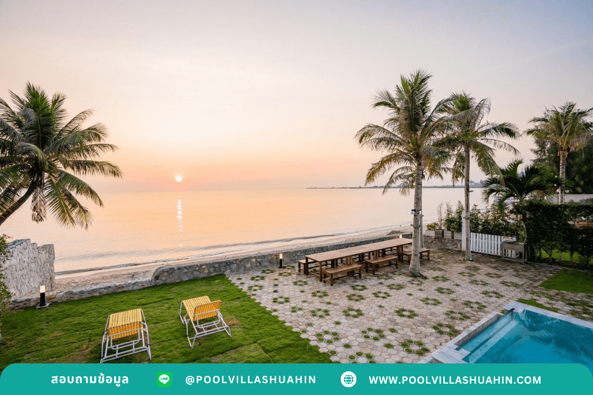 OVER CROSS BEACHFRONT POOL VILLA @ CHA AM - Image 48
