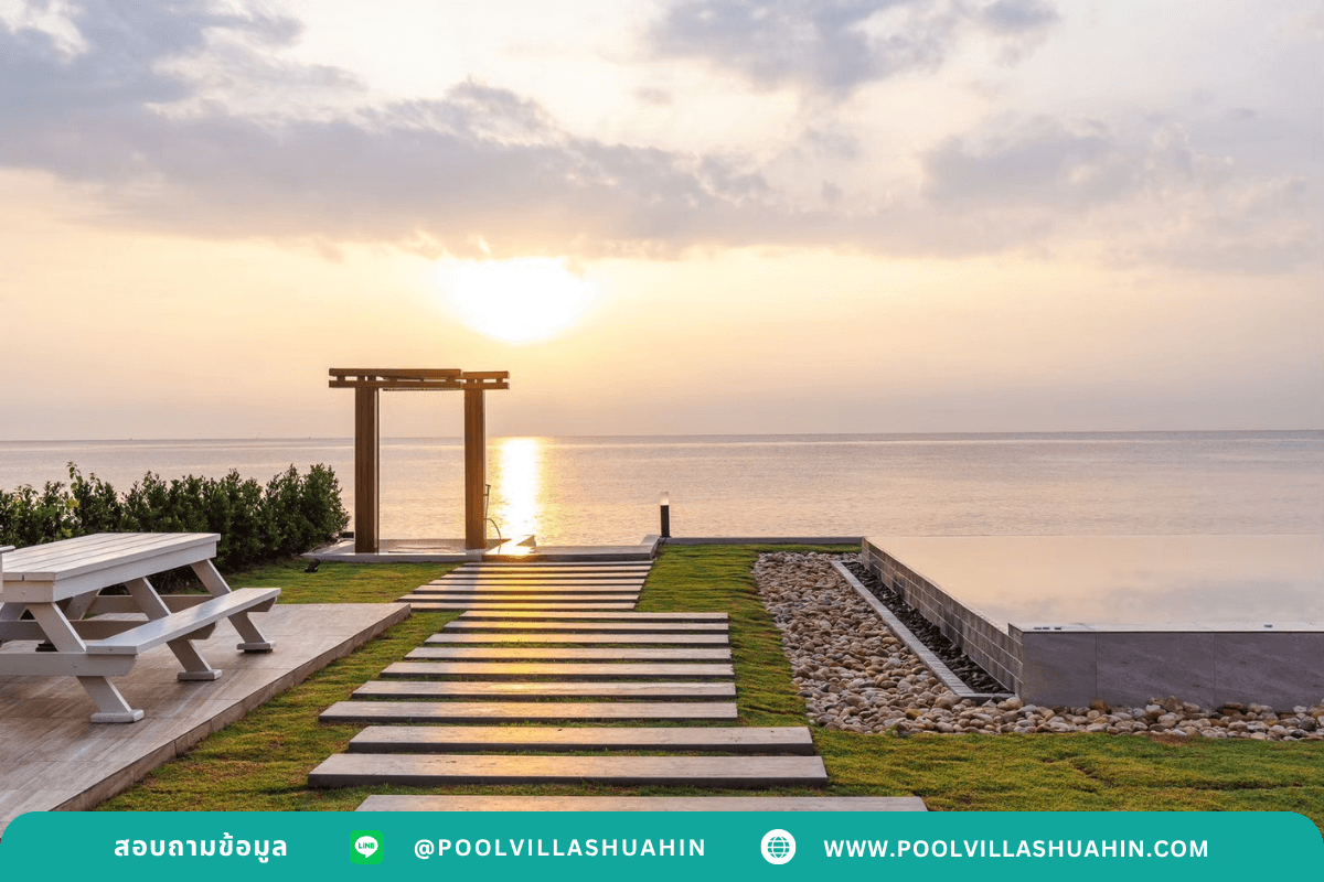 All the sea beachfront pool villa @ Cha am - Image 15