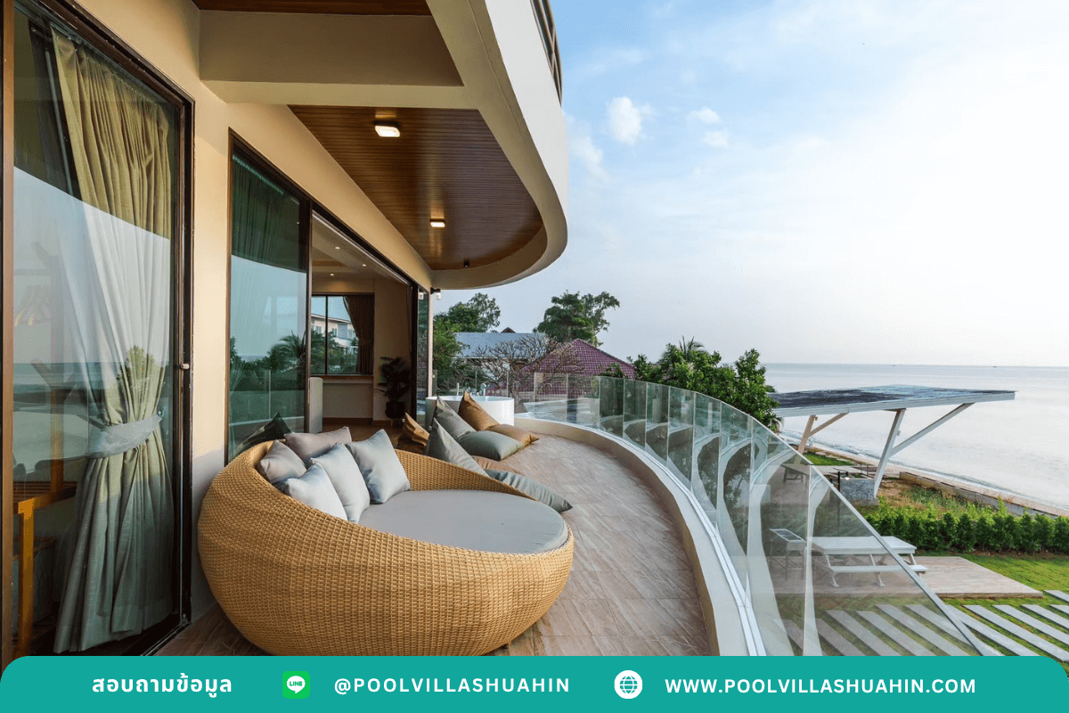 All the sea beachfront pool villa @ Cha am - Image 17
