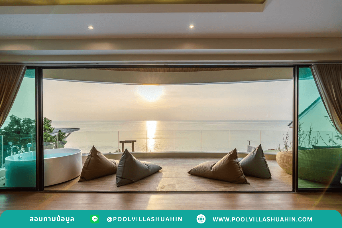 All the sea beachfront pool villa @ Cha am - Image 18