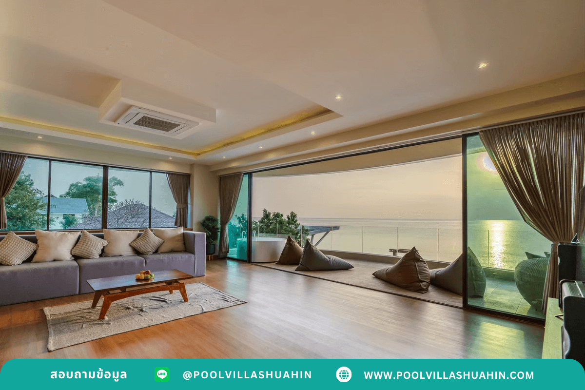All the sea beachfront pool villa @ Cha am - Image 19