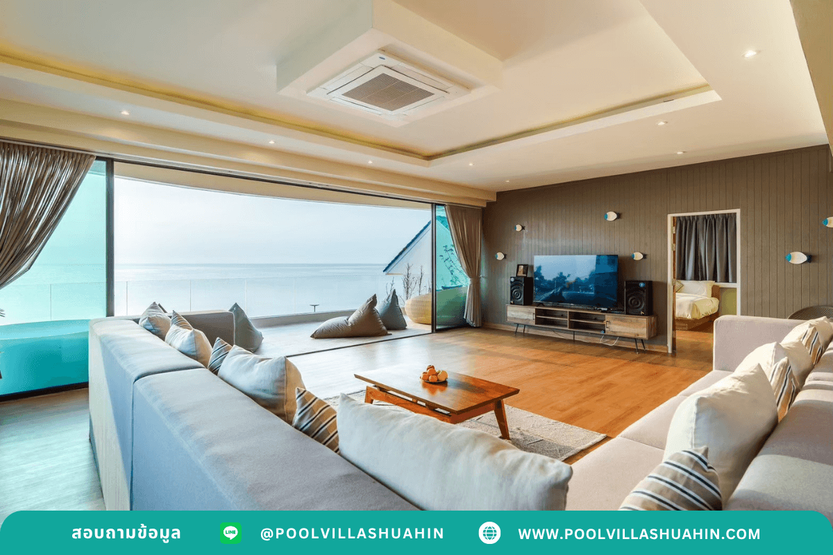 All the sea beachfront pool villa @ Cha am - Image 20