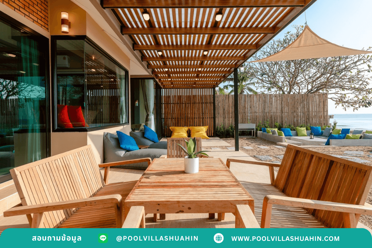 Breezy Beachfront pool villa @ Cha am - Image 3