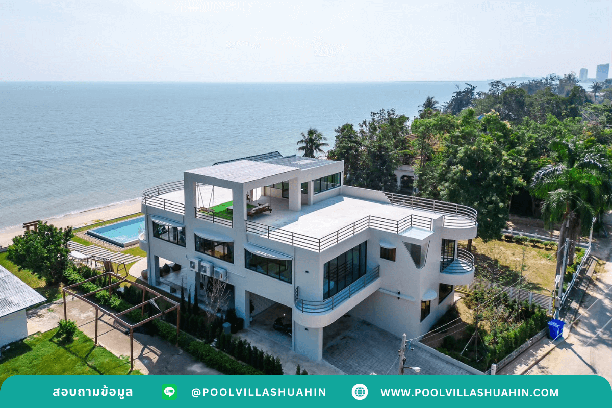 All the sea beachfront pool villa @ Cha am - Image 4