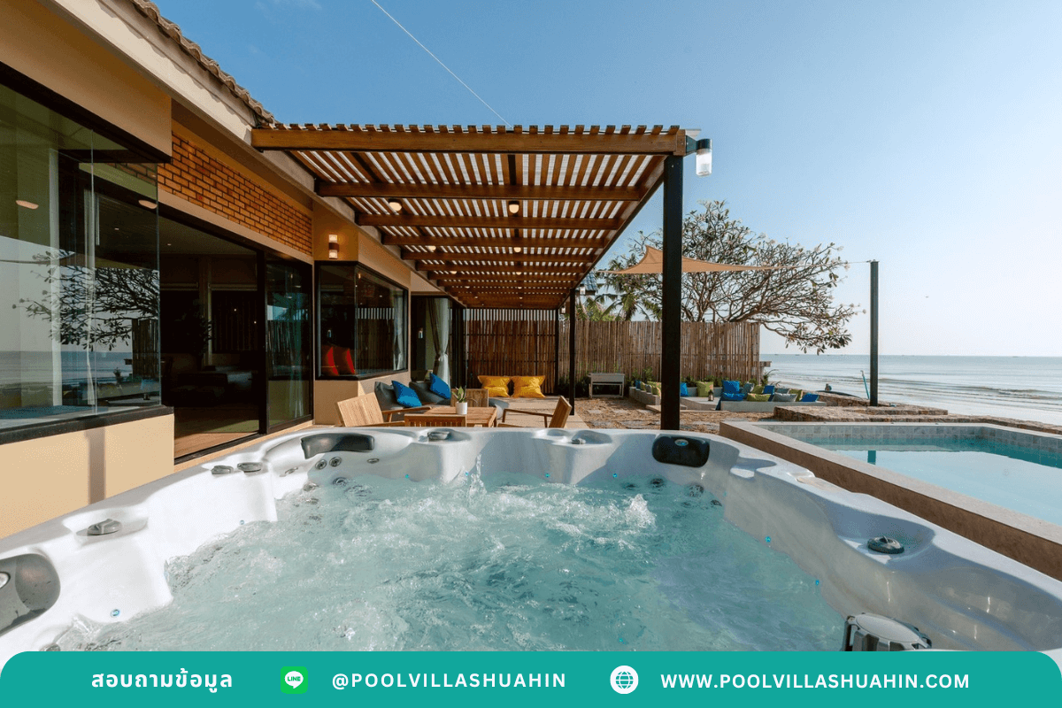 Breezy Beachfront pool villa @ Cha am - Image 4