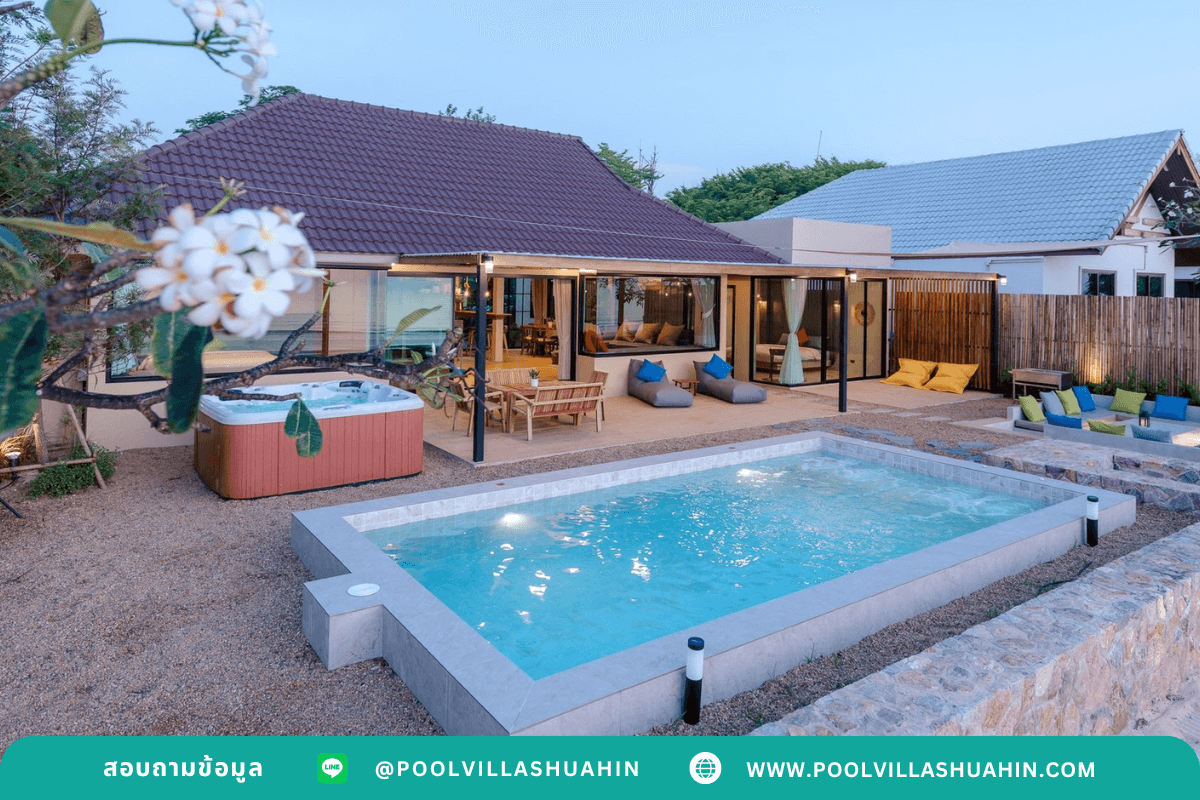 Breezy Beachfront pool villa @ Cha am - Image 5