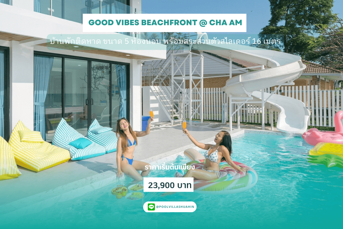 Good vibes beacefront @ Cha am