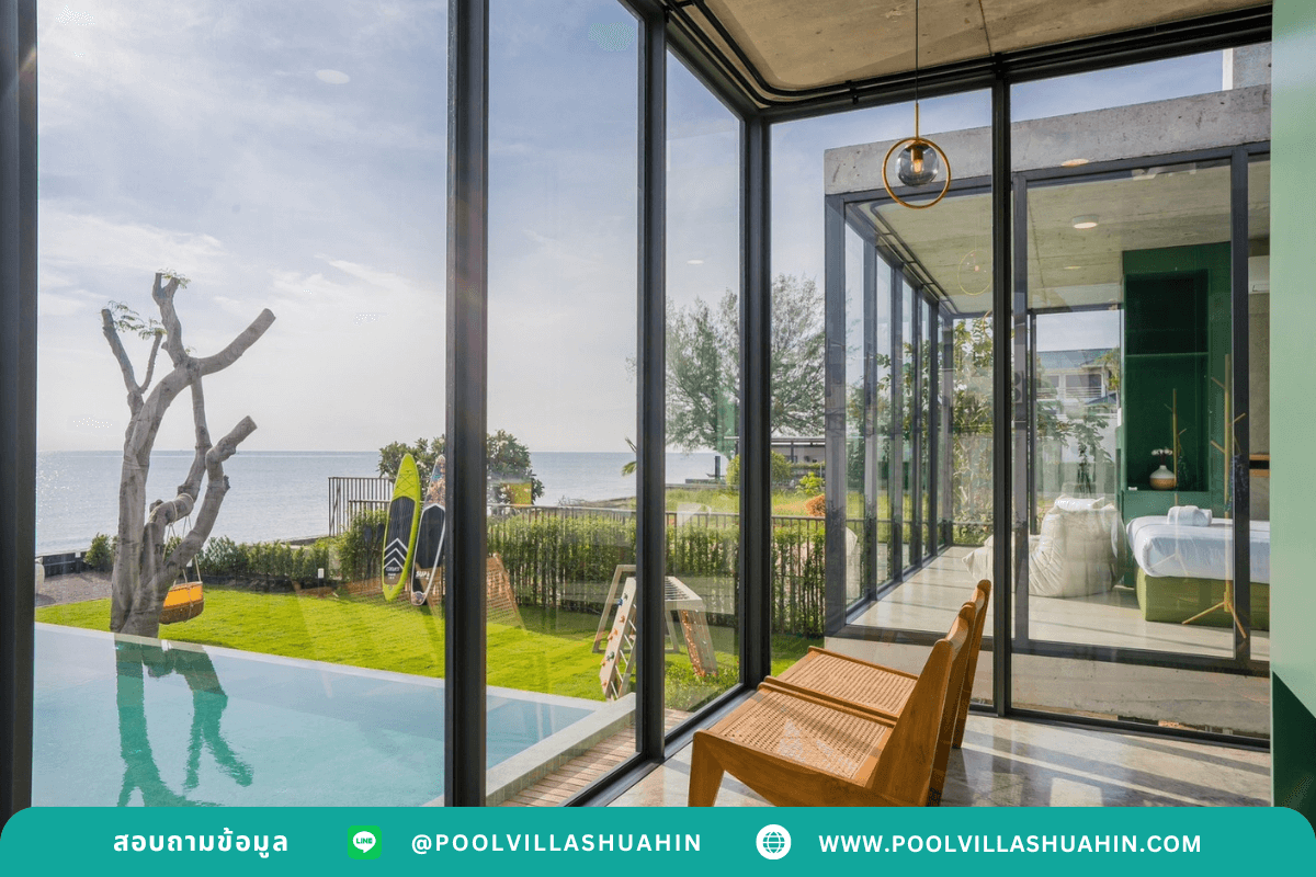The loft space beachfront pool villa - Image 9