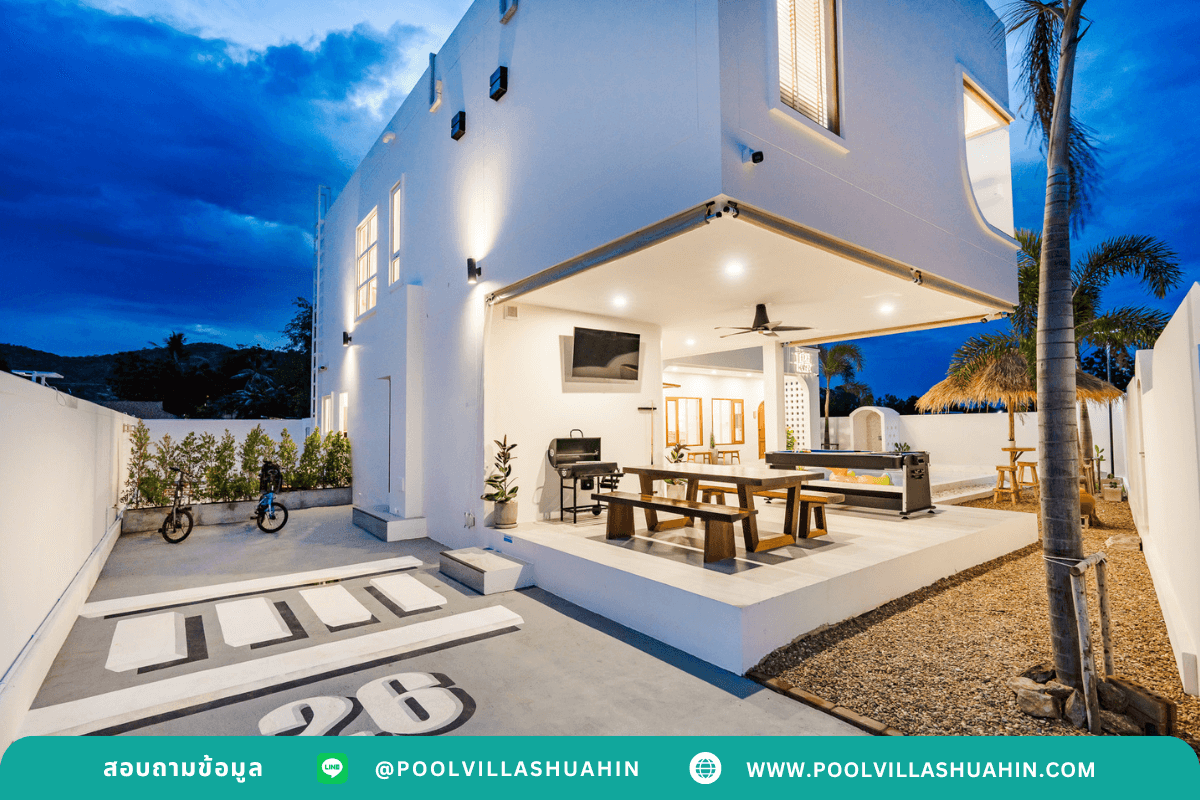 66 Mininal pool villa @ Pranburi - Image 9
